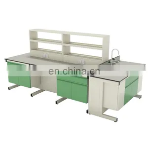 Physical Laboratory Furniture Lab Island Work Station Bench thumbnail-5