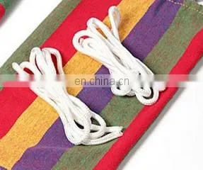 200*80cm Outdoor Colorful Striped Camping Hammock For Garden Sports Home Travel Camping Swing Thick Canvas Hanging Hammock thumbnail-4