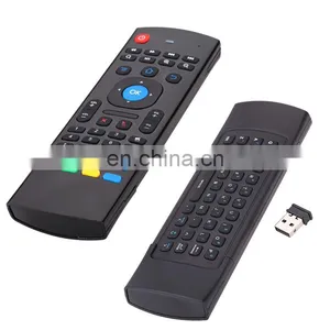 MX3 MX3-L Backlit Air Mouse Smart Voice Remote Control 2.4G RF Wireless Keyboard for Android Smart TV Box Tablet thumbnail-1