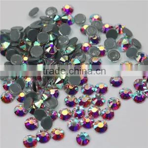 Top Quality Rhinestones Wholesale Clear Crystal Flatback Hotfix Rhinestones Glass Stones for Bags Shoes thumbnail-5