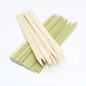 7 Inch x 5mm Width Flat Stick Bamboo Skewers thumbnail-1