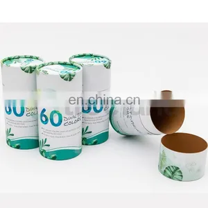 Custom Printed Carton Cylindrical Boxes Cajas Cilindricas de Carton thumbnail-3