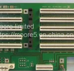 Honeywell 51401381-100 D5 Lot Module Backpanel Chipped 51401379-100 A PLC Rack thumbnail-1