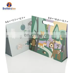 Office A4 Document Presentation Folder Handmade Cardboard File Paper Folder thumbnail-1