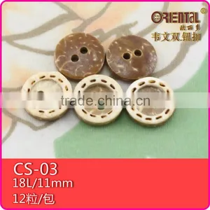 Customize Washable Natural Coconuts Shirts Button thumbnail-3