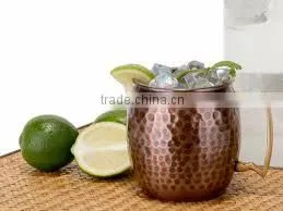 ANTIQUE COPPER MOSCOW MULE MUG thumbnail-3