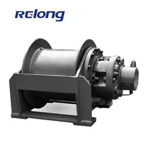 Electric Lifting Winch Marine Hydraulic Winches on Dredging Machine Electric Winch for Sale thumbnail-1