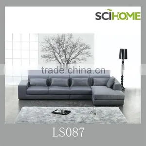 Modern Full Polyester Fabric Corner Sofa Sets Furniture 2014 thumbnail-1