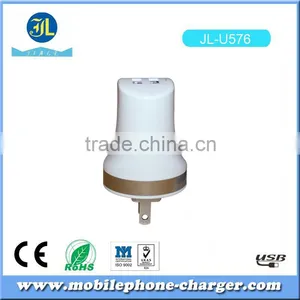 Zhongshan Factory Direct 2 Port USB Travel Charger for Smartphone thumbnail-6