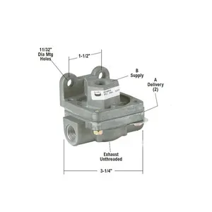 229859 Quick Release Valve With 3/8