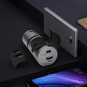 2020 Bulk Earbuds Mini Earphones HD Stereo Magnetic Wireless Earbuds With Charging Case for Smartphones thumbnail-3
