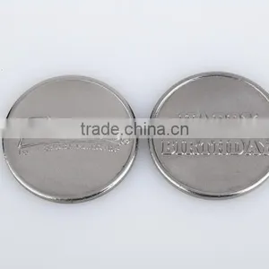 China Factory Price Top Quality Vending Game Machine 2 Color Brass Token thumbnail-1