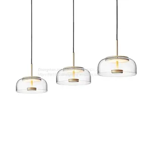 Artdecolite Modern LED Glass Hanging Pendant Light Fixtures thumbnail-2