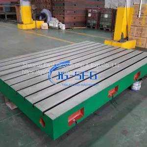 Cast Iron T-slotted Floor Tables/Plates for Machine Tool thumbnail-2