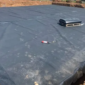 HDPE Geomembrane Liner, 8 Meters Wide, 210 Meters Long, and 1.0mm Thick thumbnail-3