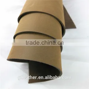 Cow Split Sofa Finished Leather Material for Safa thumbnail-4
