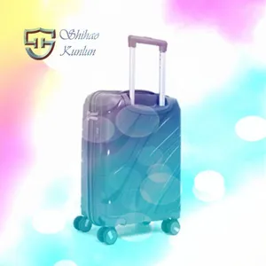 Wholesale Lightweight Anti Crack Travel Luggage Set Black Outbound Travelling Trolley Luggage Suitcase Sets thumbnail-1