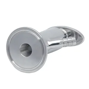Selling Good Quality Hygienic Quality Certification DN10 Sanitary Grade Stainless Steel Clamp Manual Sampling Valves thumbnail-4