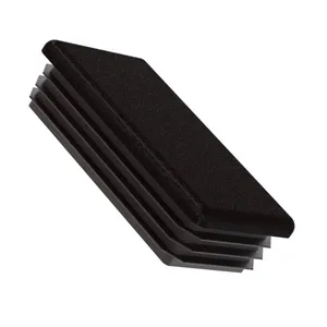 30X10 30X15 30X20 Rectangular Furniture Feet Table Chair Legs Plastic End Caps Plugs Inserts thumbnail-1
