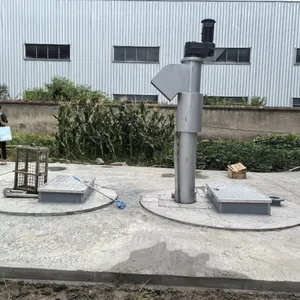Supply Feiyuan Water Industry Vertical Spiral Screen Machine Dry and Wet Separation Conveying Equipment thumbnail-4