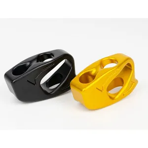 Wholesale Lightweight Outdoor Rescue Equipment Aluminum Alloy Mountaineering Climbing Adjustable Lanyard Oxtail Rope Cowtail Fall Protection thumbnail-4