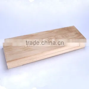 2016 Natural Wood Packing Handmade Finished Wooden Custom Gift Box for Food Packing thumbnail-1