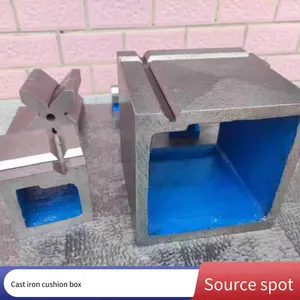 Cast Iron Square Box, Square Cylinder, Scribing Inspection Square Platform, T-slot Workbench, Heightening Cushion Box With Two Parallel Sides thumbnail-2