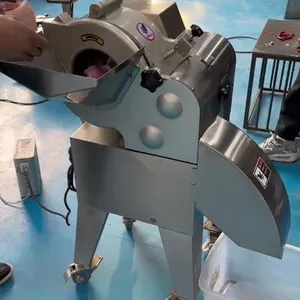 All Kinds of Meat Processing Slicing and Dicing Automatic Cube Cutting Machine Machine Chicken Liver Cube Dicer Cutting Machine thumbnail-5