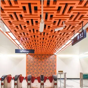 Aluminum Square Ducts for Ceiling and Exterior Facades. Direct Factory for Customizable Aluminum Square Ducts thumbnail-3