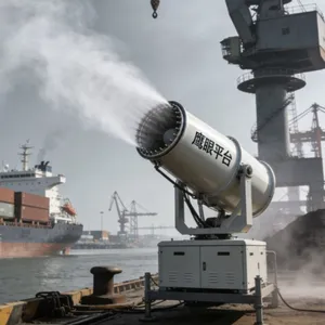 Eagle Eye AI Smart Fog Cannon, Automatically Sensing and Dust Reduction, Equipment for Enclosed Unloading Area of Coal Shed thumbnail-1