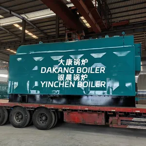 Dakang Chain Grate Coal Fired Steam Boiler Stable Output Horizontal Industrial Steam Boiler thumbnail-1