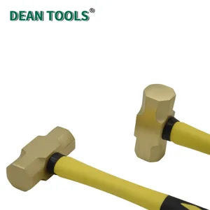 Non-Sparking Copper Sledge Hammer,Spark-free Safety Sledge Hammer,Copper Head Sledge Hammer thumbnail-4