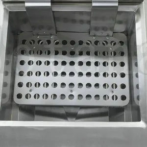 Single-cylinder Double-screen Electric Fryer With Oil Drain Valve and Computer Control thumbnail-4