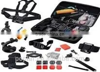 26-in-1 GoPros Accessory Kit for Gopros Hero2/3/3+/4/4 Session With L Size Carring Case thumbnail-1