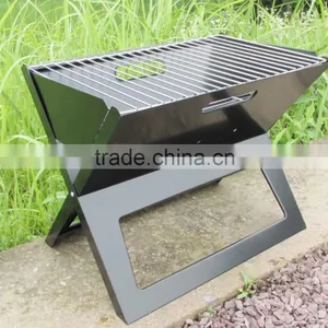 Folding Easy to Take Notebook Style Portable Bbq Grill thumbnail-3