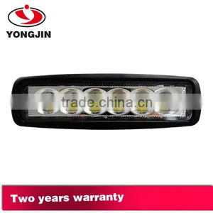 NEW 6.3" 18W ATV Motor LED Light Bar thumbnail-1
