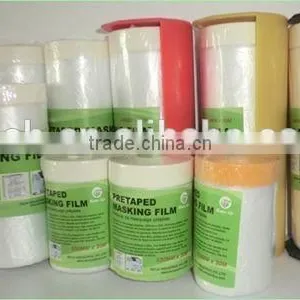 Multifunctional Waterproof Car Pre-taped HDPE Masking Film thumbnail-1