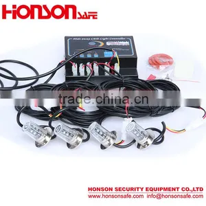 High Power LED Strobe Emergency Visor Hideaway Lights HA-481 thumbnail-3