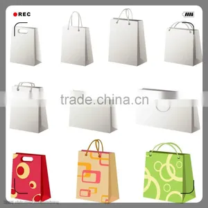 Promotion Custom Recyclable Kraft Paper Bag With Handle Paper Bag Handle thumbnail-1