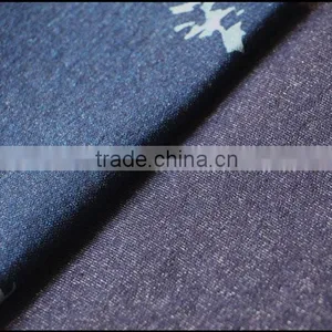 95% Indigo Cotton Knitted Denim Fabric thumbnail-4