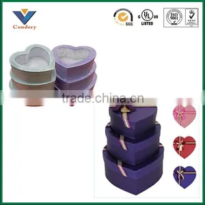 Colorful Heart-shaped Kraft Box Kraft Paper Boxes thumbnail-1