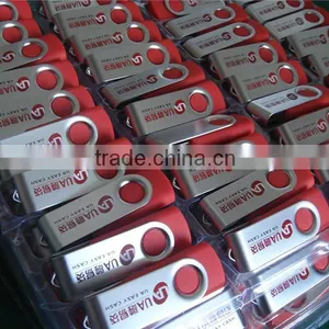 Promotional Wholesale Swivel USB Flash Drive thumbnail-2