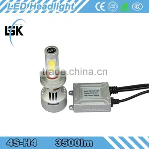 2015 4S Led Headlights H4, H13, 9004 , 9007 HI/LOW BEAM 7000LM Led Auto Headlamp With Waterproof thumbnail-1