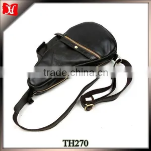 Fanshion Design Leisure Shoulder Backpack Genuine Leather Chest Bag for Men thumbnail-1