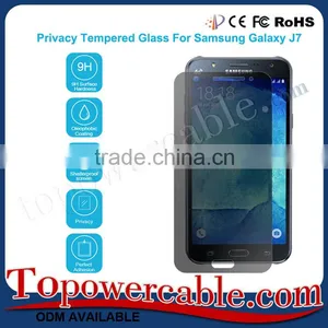 Premium Anti-Spy Privacy Tempered Glass Screen Protector For Samsung Galaxy J7 thumbnail-1