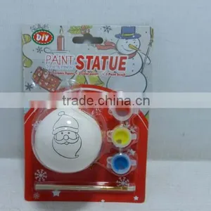 Wholesale Nontoxic Paint Your Own Ceramic Plane Statue Paint DIY Sets thumbnail-3