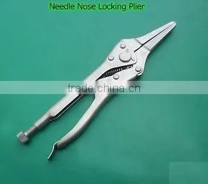 Needle Nose Locking Plier/The Basis Surgical Orthopedics Instruments thumbnail-1