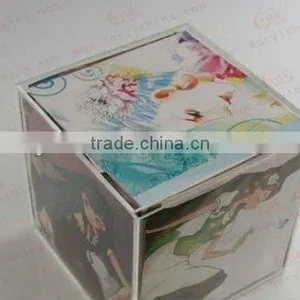 Acrylic Cube Photo Frame/Acrylic Picture Frame/Acrylic Cube Box Quality Choice thumbnail-1