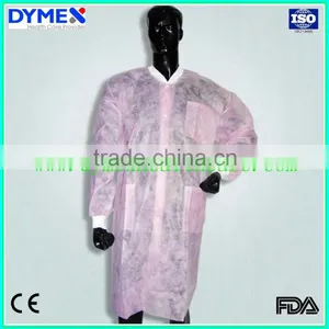 Qualitied Hospital Doctor Lab Coat With Knit Cuff and Collar thumbnail-2