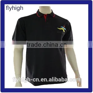 Latest Custom Design National Emblem Embroidery Mens Polo Shirt thumbnail-1
